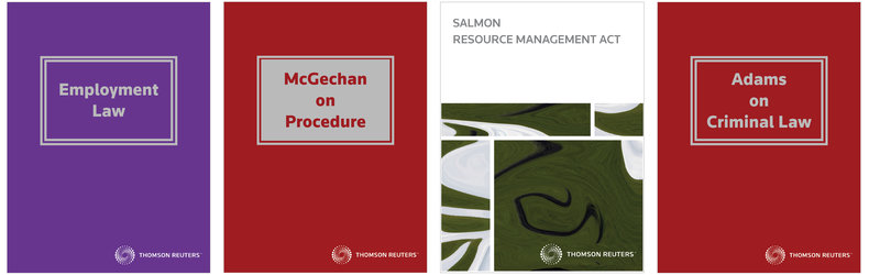 Thomson Reuters NZ -  Salmon Resource Management Act, Adams on Criminal Law