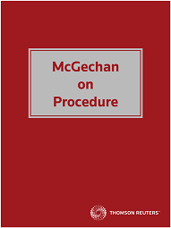 McGechan on Procedure - Westlaw NZ