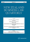 New Zealand Business Law Quarterly