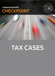 Tax Cases - Checkpoint