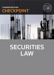 Securities Law - Checkpoint