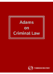 Adams on Criminal Law eReference