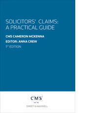 Solicitors' Claims - a Practical Guide