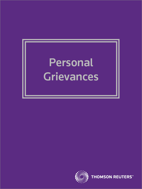Personal Grievances eReference