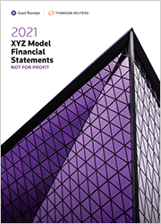 XYZ Model Financial Statements - Not For Profit - Checkpoint