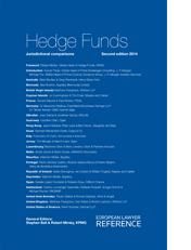 Hedge Funds - Jurisdictional Comparison - 2nd Edition