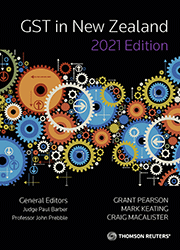 GST in New Zealand Edition (Standing Order Book)
