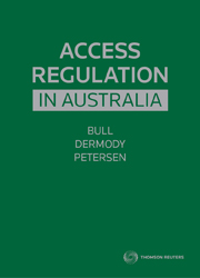 Access Regulation in Australia 1st Edition