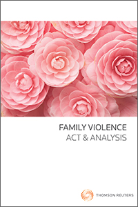 Family Violence Act and Analysis (book + ebook pack)
