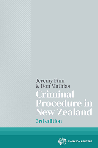 Criminal Procedure in New Zealand (3rd edition) Book