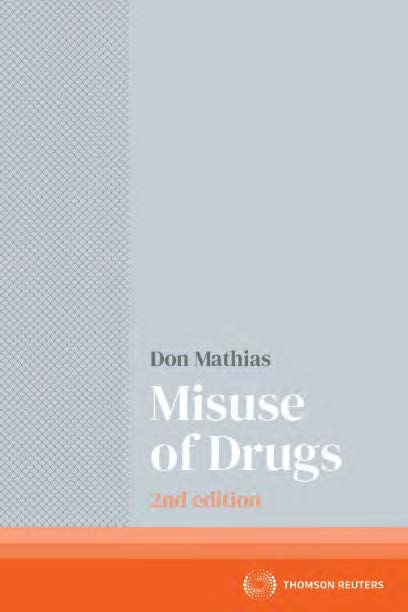 Misuse of Drugs (2nd edition) ebook