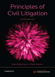 Principles of Civil Litigation 4e book+ebook