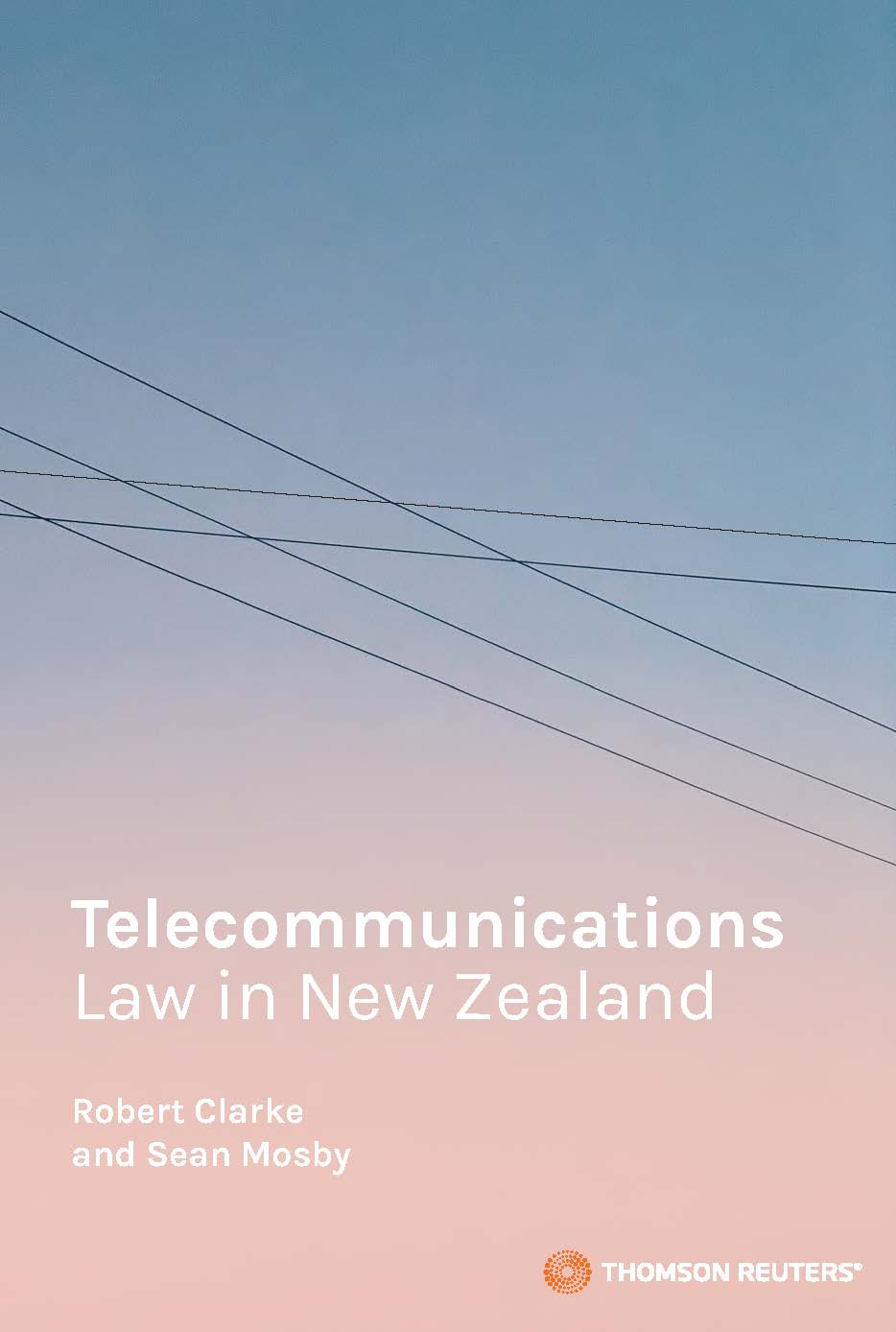 Telecommunications Law in New Zealand (bk)