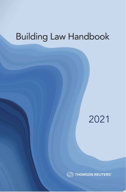 Building Law Handbook 2021 (bk) 