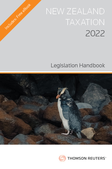 NZ Taxation Legislation Handbook 2022