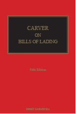 Carver on Bills of Lading 5th Edition