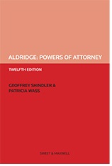 Aldridge Powers of Attorney 12th Edition Book + eBook