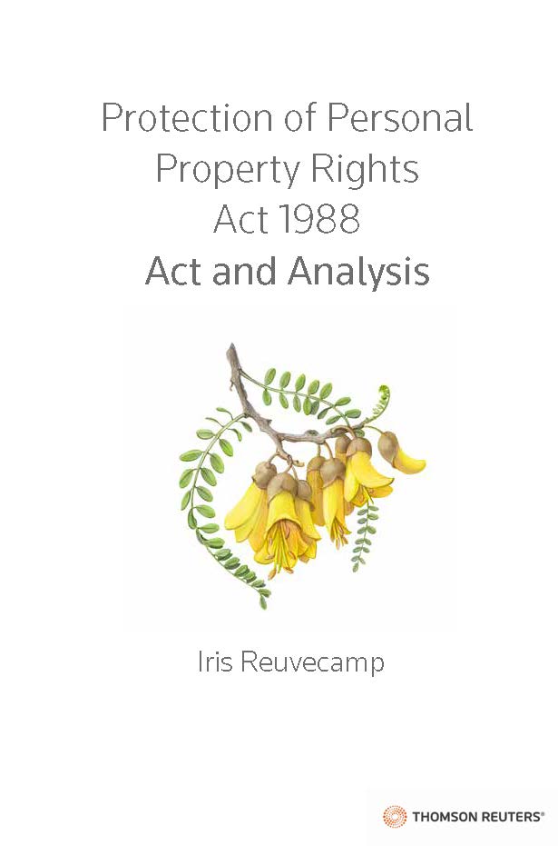 Protection of Personal and Property Rights Act 1988: Act and Analysis (3rd edition) Book + eBook