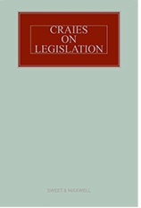 Craies on Legislation 12e Mainwork +Supplement Book + eBook