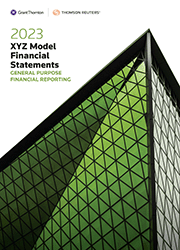 XYZ Model Financial Stmts General Purpose Financial Report 2023