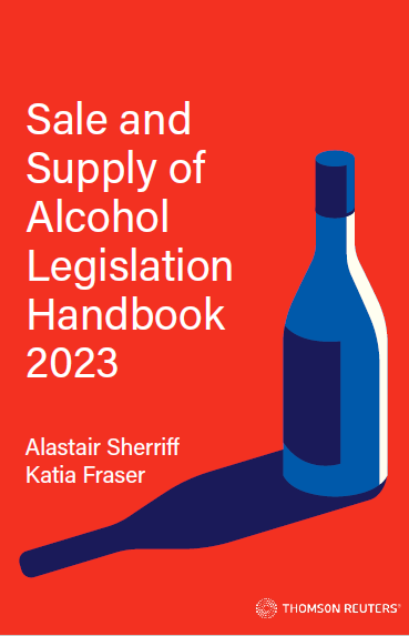 Sale and Supply of Alcohol Legislation Handbook 2023 Bk + eBk
