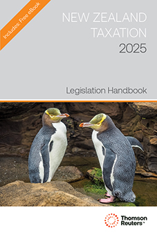 New Zealand Taxation Legislation Handbook 2025