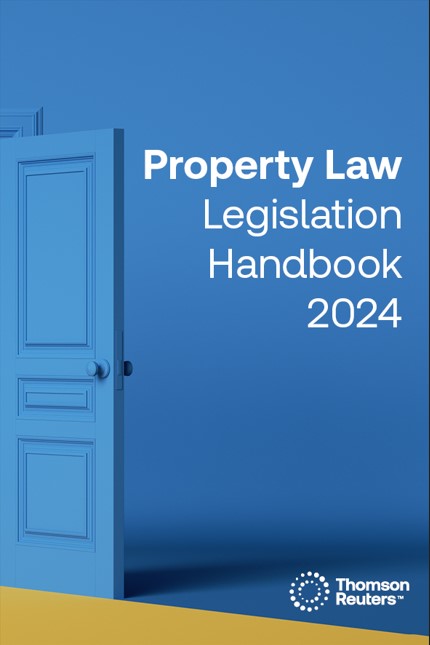 Property Law Legislation Handbook 2024