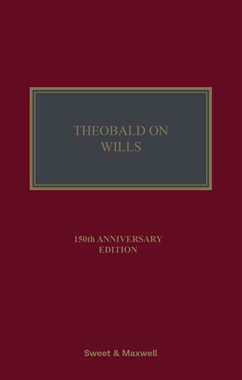 Theobald on WIlls 20th Edition eBook